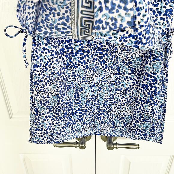 Lilly Pulitzer Blanca Stretch Romper Resort White Twisted Up Engineered - Picture 8 of 11